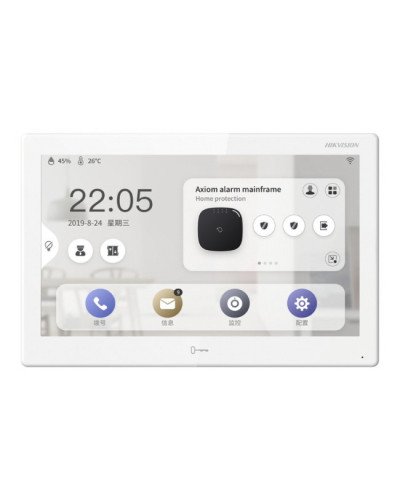 10" Відеодомофон DS-KH9510-WTE1(B)