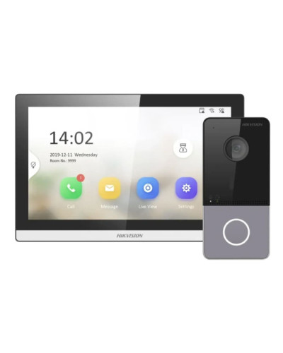 Комплект відеодомофона Hikvision WI-FI DS-KV6113-WPE1(C)+ DS-KH6350-WТE1 "Стандарт" Комплект відеодомофона Hikvision WI-FI DS-KV6113-WPE1(C)+ DS-KH6350-WТE1 "Стандарт"
