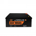 Аккумулятор LP LiFePO4 24V (25,6V) - 100 Ah (2560Wh) (Smart BMS 100А) с BT пластик для ИБП Аккумулятор LP LiFePO4 24V (25,6V) - 100 Ah (2560Wh) (Smart BMS 100А) с BT пластик для ИБП