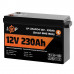 Аккумулятор LP LiFePO4 12V (12,8V) - 230 Ah (2944Wh) (Smart BMS 150А) с BT пластик для ИБП Аккумулятор LP LiFePO4 12V (12,8V) - 230 Ah (2944Wh) (Smart BMS 150А) с BT пластик для ИБП