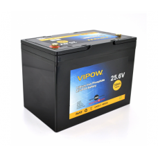 Аккумуляторная батарея Vipow LiFePO4 25,6V 30Ah со встроенной ВМS платой 25A Аккумуляторная батарея Vipow LiFePO4 25,6V 30Ah со встроенной ВМS платой 25A