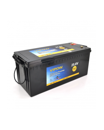 Аккумуляторная батарея Vipow LiFePO4 25,6V 100Ah со встроенной ВМS платой 80A Аккумуляторная батарея Vipow LiFePO4 25,6V 100Ah со встроенной ВМS платой 80A