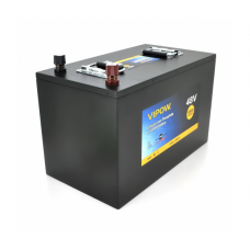 Аккумуляторная батарея Vipow LiFePO4 51,2V 100Ah со встроенной ВМS платой 80A Аккумуляторная батарея Vipow LiFePO4 51,2V 100Ah со встроенной ВМS платой 80A