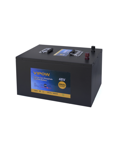 Аккумуляторная батарея Vipow LiFePO4 51,2V 200Ah со встроенной ВМS платой 100A Аккумуляторная батарея Vipow LiFePO4 51,2V 200Ah со встроенной ВМS платой 100A