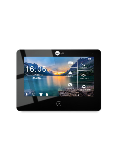 Відеодомофон NeoLight ALPHA HD WF Black