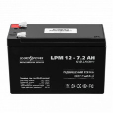 Аккумулятор AGM LPM 12V - 7.2 Ah