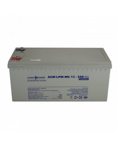 Аккумулятор мультигелевый LPM-MG 12V - 200 Ah Аккумулятор мультигелевый LPM-MG 12V - 200 Ah