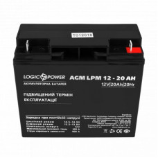 Аккумулятор AGM LPM 12V - 20 Ah