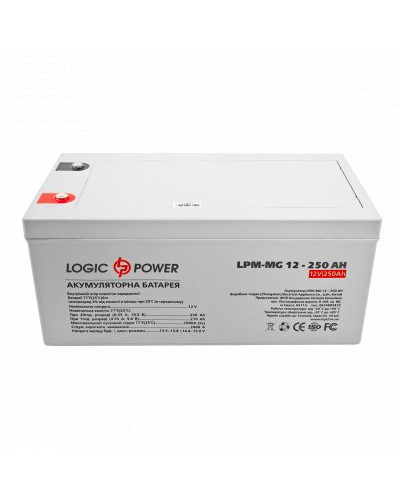 Аккумулятор мультигелевый LPM-MG 12V - 250 Ah Аккумулятор мультигелевый LPM-MG 12V - 250 Ah