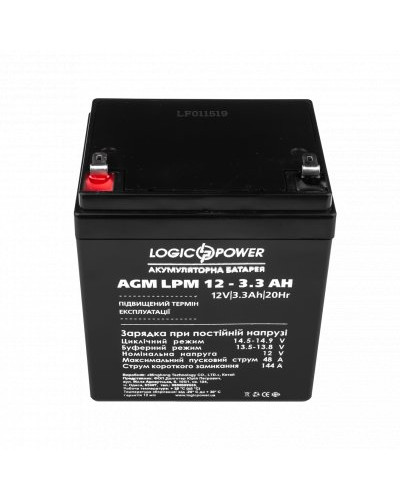 Аккумулятор AGM LPM 12V - 5 Ah Аккумулятор AGM LPM 12V - 5 Ah