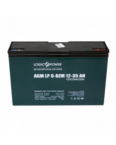 Тяговый свинцово-кислотный аккумулятор LP 6-DZM-35 Ah Тяговый свинцово-кислотный аккумулятор LP 6-DZM-35 Ah