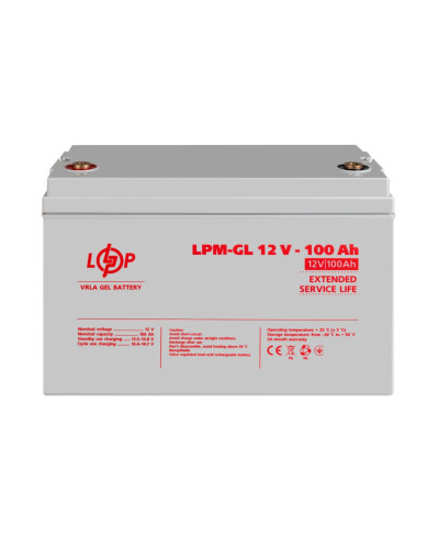 Аккумулятор гелевый LPM-GL 12V - 100 Ah Аккумулятор гелевый LPM-GL 12V - 100 Ah