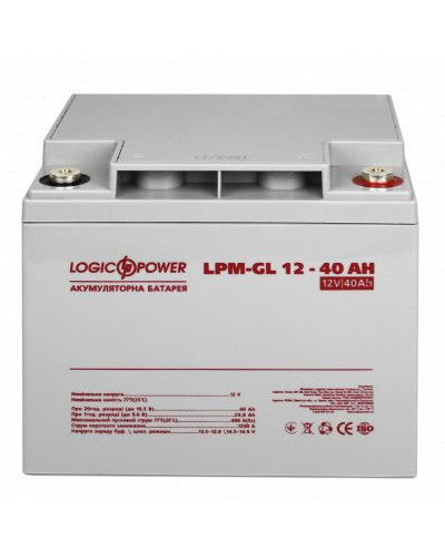 Аккумулятор гелевый LPM-GL 12V - 40 Ah Аккумулятор гелевый LPM-GL 12V - 40 Ah