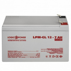 Аккумулятор гелевый LPM-GL 12V - 7 Ah
