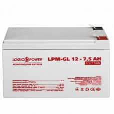 Аккумулятор гелевый LPM-GL 12V - 7.5 Ah