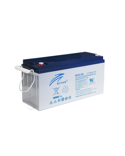 Аккумуляторная батарея GEL RITAR DG12-150, Gray Case, 12V 150.0Ah