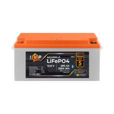 Аккумулятор LP LiFePO4 12,8V - 280 Ah (3584Wh) (BMS 200A/100А) пластик Smart BT Аккумулятор LP LiFePO4 12,8V - 280 Ah (3584Wh) (BMS 200A/100А) пластик Smart BT