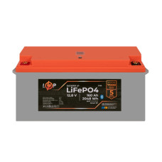 Аккумулятор LP LiFePO4 12,8V - 160 Ah (2048Wh) (BMS 100A/80А) пластик Smart BT Аккумулятор LP LiFePO4 12,8V - 160 Ah (2048Wh) (BMS 100A/80А) пластик Smart BT