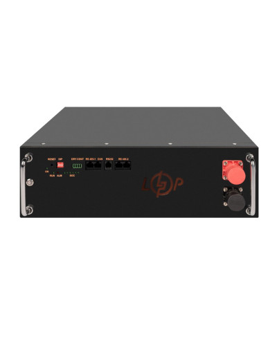 Аккумулятор LP LiFePO4 51,2V - 100 Ah (5120Wh) (BMS JK 100A/50А) RM RS485/CAN BL