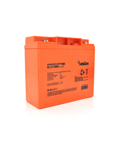 Аккумуляторная батарея MERLION GL12170M5 12 V 17Ah 