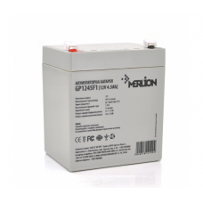 Аккумуляторная батарея MERLION AGM GP1245F1, 12V 4.5Ah Аккумуляторная батарея MERLION AGM GP1245F1, 12V 4.5Ah