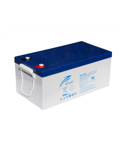 Аккумуляторная батарея GEL RITAR DG12-260, Gray Case, 12V 260.0Ah Аккумуляторная батарея GEL RITAR DG12-260, Gray Case, 12V 260.0Ah
