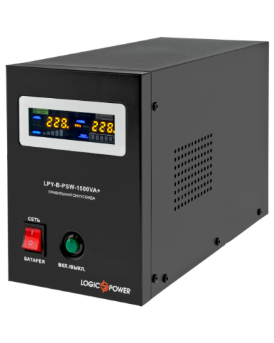 ИБП с правильной синусоидой 24V LPY-B-PSW-1500VA+(1050Вт) 10A/15A ИБП с правильной синусоидой 24V LPY-B-PSW-1500VA+(1050Вт) 10A/15A