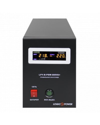 ИБП с правильной синусоидой 12V LPY-B-PSW-800VA+(560Вт) 5A/15A ИБП с правильной синусоидой 12V LPY-B-PSW-800VA+(560Вт) 5A/15A