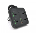 Сетевой фильтр TB-Т18, 4 розетки + 2 USB+ PD, 2 м, сечение 3х0,75мм, 3000W, Black Сетевой фильтр TB-Т18, 4 розетки + 2 USB+ PD, 2 м, сечение 3х0,75мм, 3000W, Black