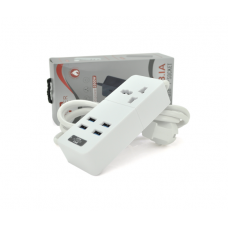 Сетевой фильтр ТВ-Т06, 1 розетка + 4 USB, 2 м, сечение 3х0,75мм, 2500W, White, Box Сетевой фильтр ТВ-Т06, 1 розетка + 4 USB, 2 м, сечение 3х0,75мм, 2500W, White, Box