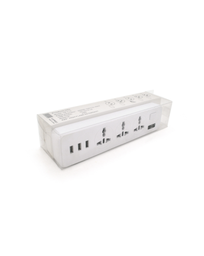 Сетевой фильтр ТВ-Т13, 3 розетки + 3 USB, 2 м, сечение 3х0,75мм, 2500W, White Сетевой фильтр ТВ-Т13, 3 розетки + 3 USB, 2 м, сечение 3х0,75мм, 2500W, White