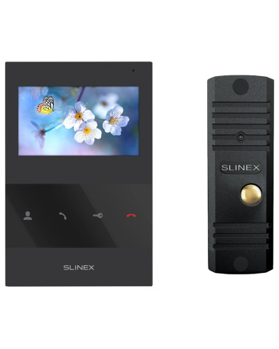 Комплект відеодомофону Slinex SQ-04(Black)+ML-16НD(Black) Комплект відеодомофону Slinex SQ-04(Black)+ML-16НD(Black)