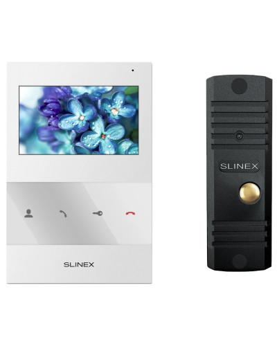 Комплект відеодомофону Slinex SQ-04(Black)+ML-16НD(Black)