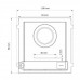 IP панель Hikvision DS-KD8003-IME1(B)/Surface/Europe BV