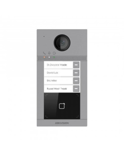 Виклична панель Hikvision DS-KV8413-WME1(B)/Surface/Flush Wi-Fi IP