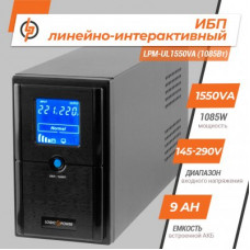Линейно-интерактивный ИБП LPM-UL1550VA (1085Вт) Линейно-интерактивный ИБП LPM-UL1550VA (1085Вт)