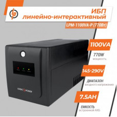 Линейно-интерактивный ИБП LPM-1100VA-P (770Вт) Линейно-интерактивный ИБП LPM-1100VA-P (770Вт)