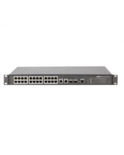 Управляемый коммутатор POE PFS4226-24ET-360 48V с 24 портами POE 100Мбит + 2 порта UP-Link 1000Мбит + 2 порта SFP Управляемый коммутатор POE PFS4226-24ET-360 48V с 24 портами POE 100Мбит + 2 порта UP-Link 1000Мбит + 2 порта SFP