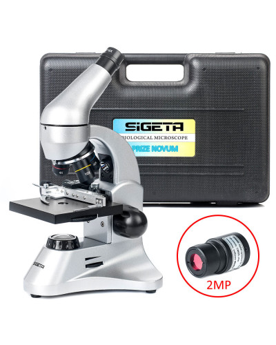 Микроскоп SIGETA PRIZE NOVUM 20x-1280x с камерой 2Mp (в кейсе) Микроскоп SIGETA PRIZE NOVUM 20x-1280x с камерой 2Mp (в кейсе)