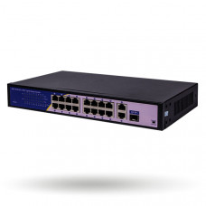 Коммутатор сетевой POE GV-010-D-16+2 PG+1 SFP Коммутатор сетевой POE GV-010-D-16+2 PG+1 SFP