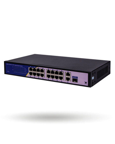 Коммутатор сетевой POE GV-010-D-16+2 PG+1 SFP Коммутатор сетевой POE GV-010-D-16+2 PG+1 SFP
