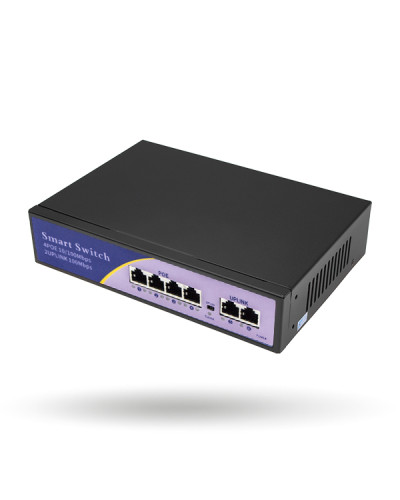 Коммутатор сетевой POE GV-006-D-04+2P