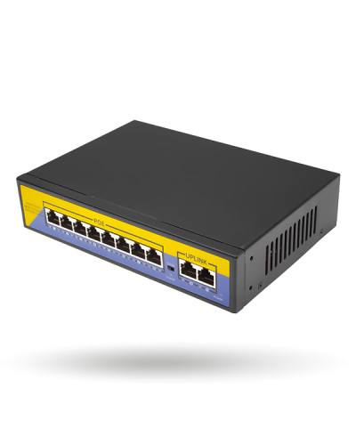 Коммутатор сетевой POE GV-007-D-08+2P Коммутатор сетевой POE GV-007-D-08+2P