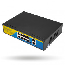 Коммутатор сетевой POE GV-008-D-08+2PG Коммутатор сетевой POE GV-008-D-08+2PG