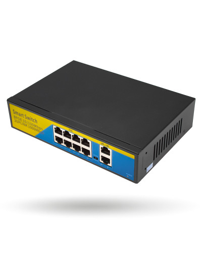Коммутатор сетевой POE GV-008-D-08+2PG Коммутатор сетевой POE GV-008-D-08+2PG