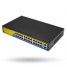 Коммутатор сетевой POE GV-009-D-24+2PG Коммутатор сетевой POE GV-009-D-24+2PG